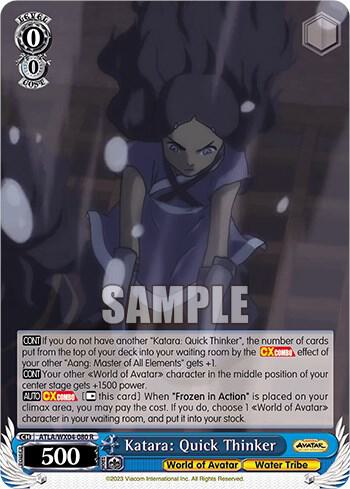 Katara: Quick Thinker