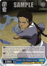 Katara: No Chance Given