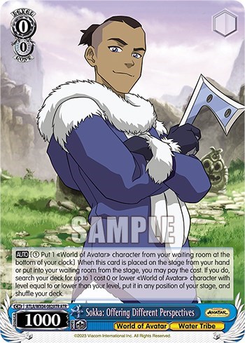 Sokka: Offering Different Perspectives (ATR) card