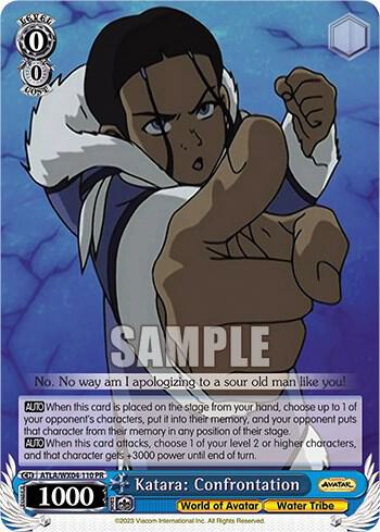 Katara: Confrontation