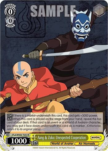 Aang & Zuko: Unexpected Cooperation (SR)