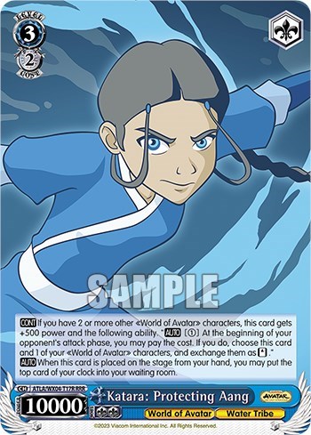 Katara: Protecting Aang (RRR) card
