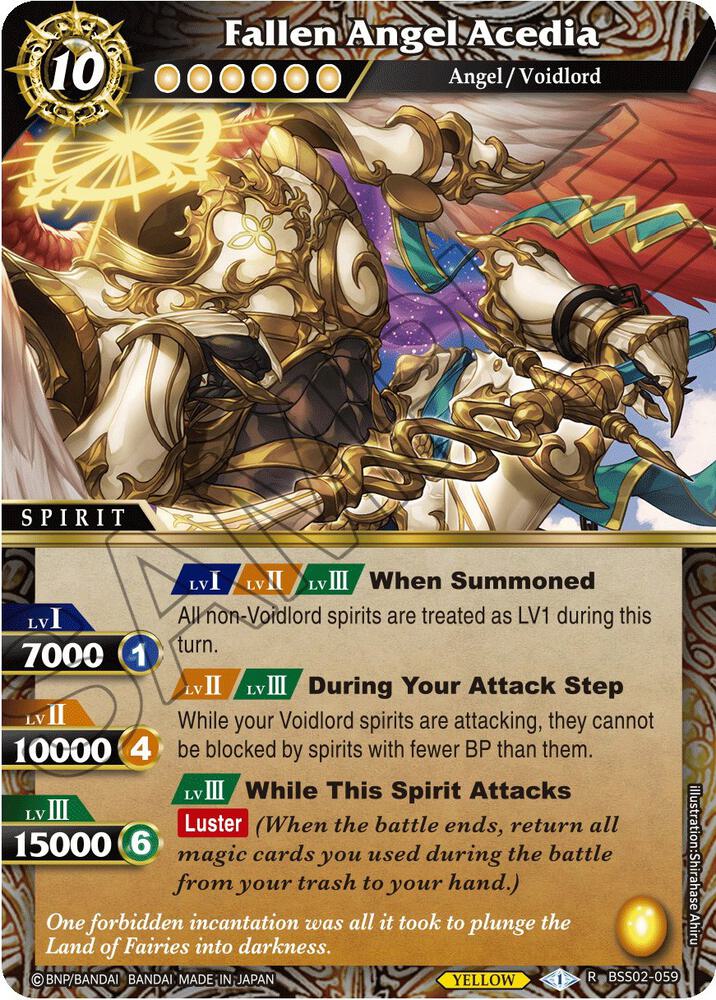 Fallen Angel Acedia