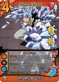 Crystal Crash - UniVersus UniVersus: My Hero Academia: Undaunted Raid trading card