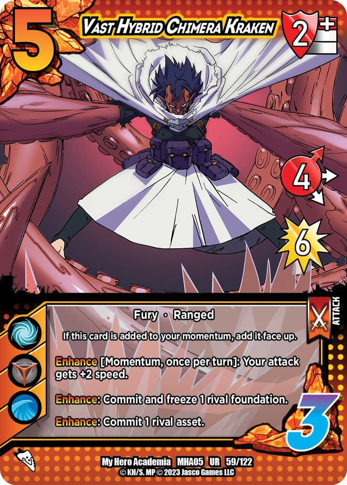 Vast Hybrid Chimera Kraken - UniVersus: My Hero Academia