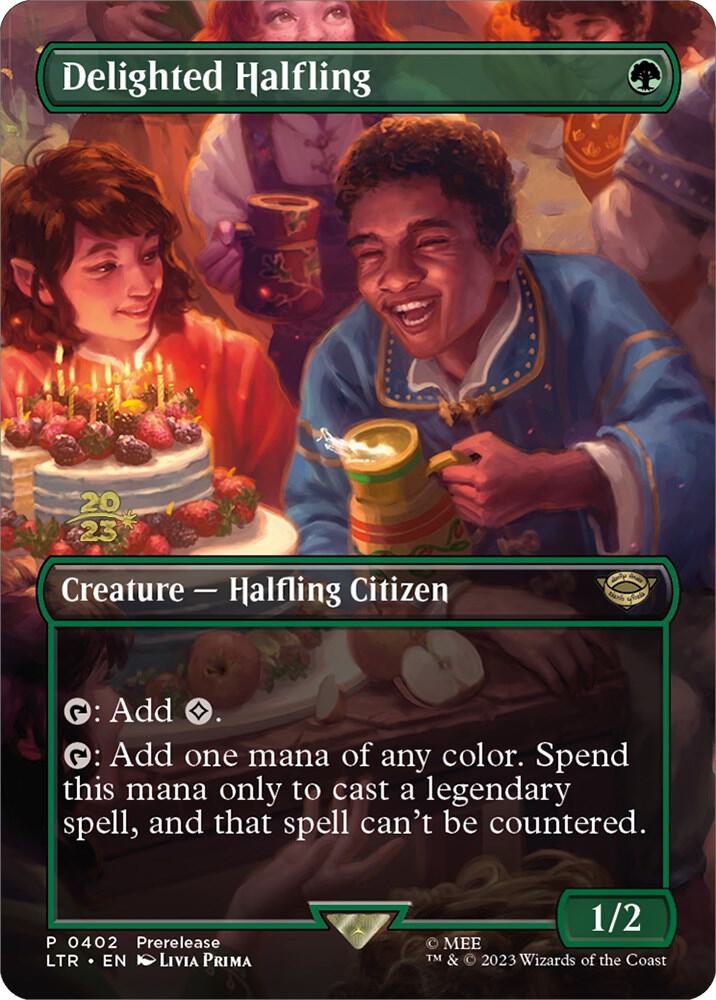 Delighted Halfling (0402) - Prerelease Cards - Magic: The