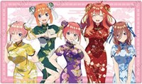 The Quintessential Quintuplets: New Illustration Group Playmat - Chinese Dress · Bushiroad Playmats