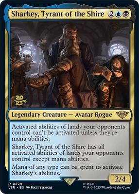 Sharkey, Tyrant of the Shire #229 – Prerelease Cards (Rare)