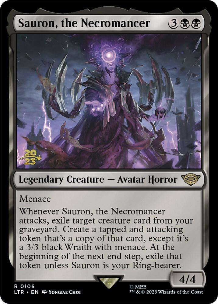 Sauron, the Necromancer - Prerelease Cards - Magic: The Gathering -  TCGplayer.com
