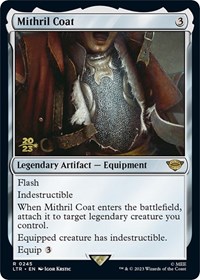 Mithril Coat - Prerelease Cards - Magic: The Gathering card