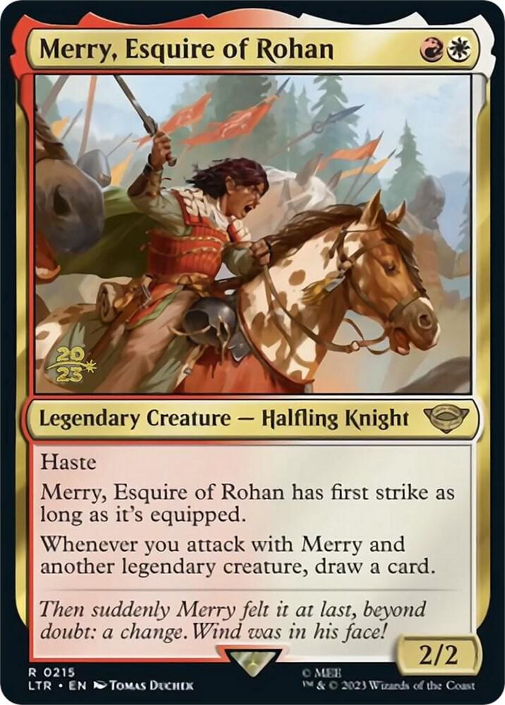 Merry, Esquire of Rohan #215s — Tales of Middle-earth Promos