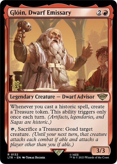 Gloin, Dwarf Emissary