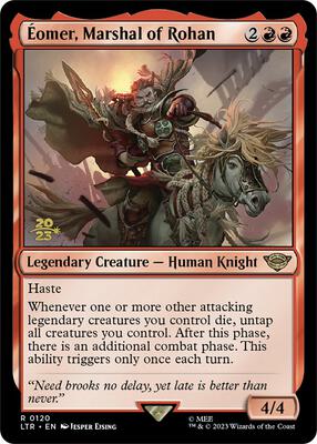 Eomer, Marshal of Rohan #120 – Prerelease Cards (Rare)