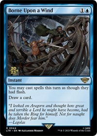 Borne Upon a Wind - Prerelease Cards - Magic: The Gathering card