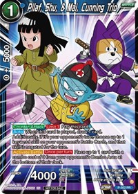 Pilaf, Shu, & Mai, Cunning Trio (Zenkai Series Tournament Pack Vol.4) card art