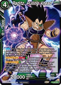 Raditz, Pulling Ahead (Zenkai Series Tournament Pack Vol.4) card art