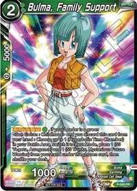 Bulma, Family Support (Zenkai Series Tournament Pack Vol.4) card art