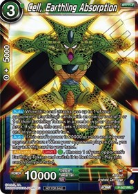 Cell, Earthling Absorption (Zenkai Series Tournament Pack Vol.4) card art