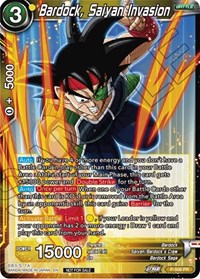 Bardock, Saiyan Invasion (Zenkai Series Tournament Pack Vol.4) card art