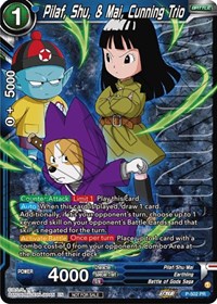 Pilaf, Shu, & Mai, Cunning Trio (Zenkai Series Tournament Pack Vol.4 Winner) card art