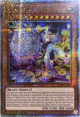 『ぱふぇ』フォクシーチューン25th＆セアミン25th 遊戯王 No－P.U.N.K.フォクシー・チューン 25thシークレット