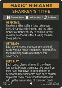Magic Minigame: Sharkey's Tithe