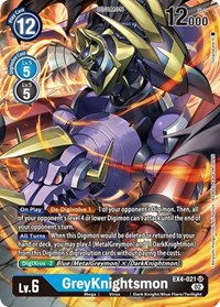 GreyKnightsmon (Alternate Art) - Alternative Being Booster - Digimon card