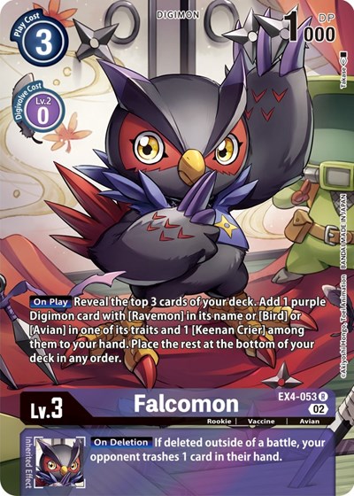 Falcomon (Alternate Art) Alternative Being Booster card price