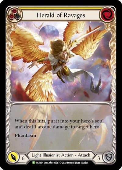 Herald of Ravages Extended Art Yellow