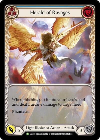 Herald of Ravages Extended Art Blue