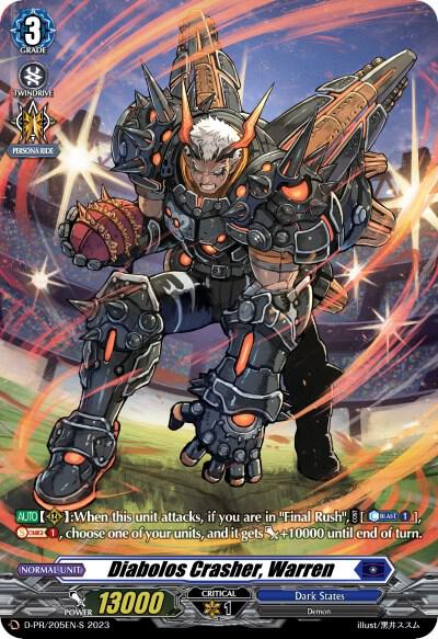 Diabolos Crasher, Warren (205) (Foil)