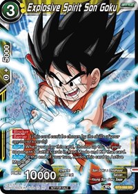 Explosive Spirit Son Goku (Championship Selection Pack 2023 Vol.2) (Silver Foil) card art