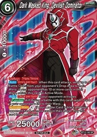 Dark Masked King, Devilish Dominator (Championship Selection Pack 2023 Vol.2) (Silver Foil) card art