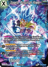 Gogeta, Pursuit of Power (Championship Selection Pack 2023 Vol.2) (Silver Foil) card art
