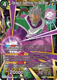 Paragus, Seething for Revenge (Championship Selection Pack 2023 Vol.2) (Gold-Stamped Silver Foil) card art