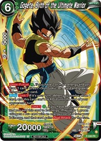 Gogeta, Birth of the Ultimate Warrior (Championship Selection Pack 2023 Vol.2) (Gold-Stamped Silver Foil) card art