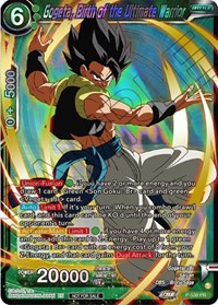 Gogeta, Birth of the Ultimate Warrior (Championship Selection Pack 2023 Vol.2) (Gold-Stamped Shatterfoil) card art