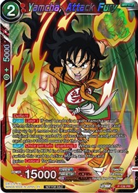 Yamcha, Attack Fury (Championship Selection Pack 2023 Vol.2) (Gold-Stamped Shatterfoil) card art