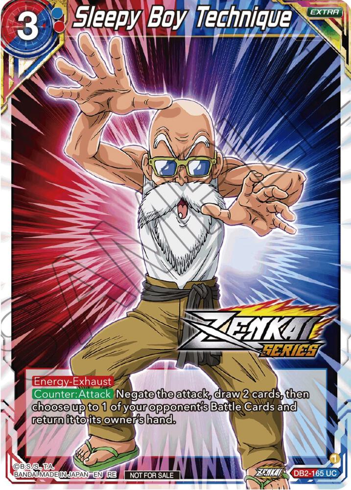 Sleepy Boy Technique (Event Pack 12) - Tournament Promotion Cards 