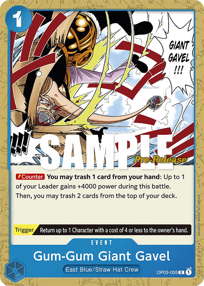 Gum-Gum Giant Gavel (Jolly Roger Foil) Base