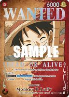 Monkey.D.Luffy (Wanted Poster) - Pillars of Strength - One Piece