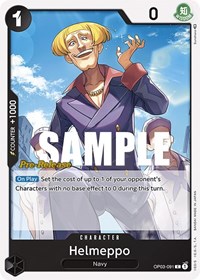 Helmeppo (Pillars of Strength Pre-Release Cards)