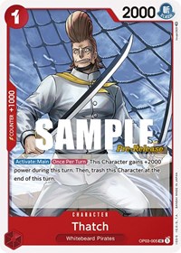 Thatch (Pillars of Strength Pre-Release Cards)