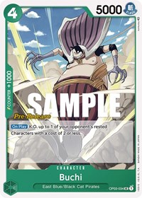 Buchi (Pillars of Strength Pre-Release Cards)