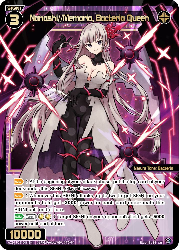 Nanashi//Memoria, Bacteria Queen - Conflated Diva - WIXOSS