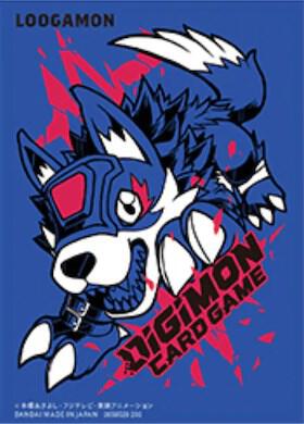 デジモンカード ルガモン パルスモン スリーブ Lugamon Reg h39I Digimon Card Game Official Sleeves - Digimon Loogamon Card Sleeves