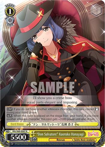 "Don Salvatore" Kaoruko Hanayagi