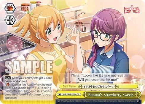 Banana's Strawberry Sweets