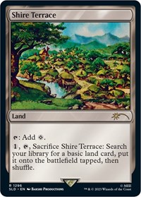Shire Terrace - Secret Lair Drop Series - Magic: The Gathering card