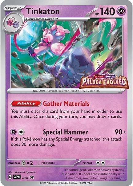 Tinkaton - 020 (Prerelease) card image